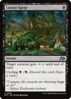 Locust Spray card from Aetherdrift