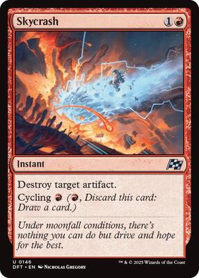 Skycrash card from Aetherdrift