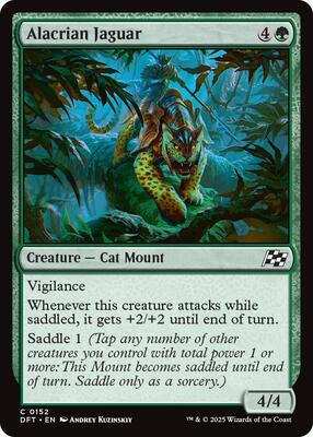 Alacrian Jaguar card from Aetherdrift
