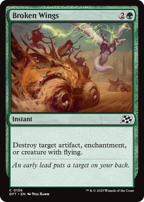 Broken Wings card from Aetherdrift