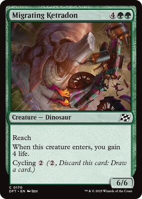 Migrating Ketradon card from Aetherdrift