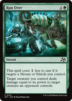Run Over card from Aetherdrift