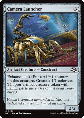 Camera Launcher card from Aetherdrift
