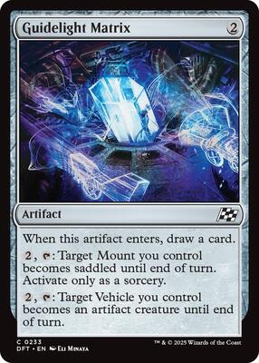 Guidelight Matrix card from Aetherdrift