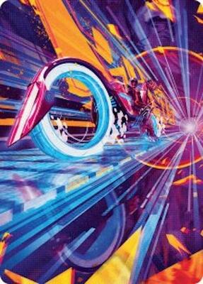 Spotcycle Scouter Art Card card from Art Series: Aetherdrift