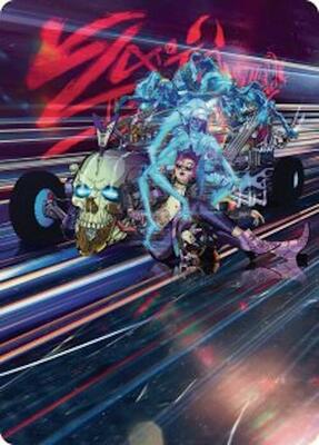 Midnight Mangler Art Card card from Art Series: Aetherdrift