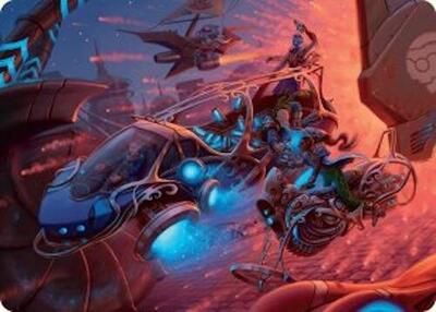 Rangers' Refueler Art Card card from Art Series: Aetherdrift
