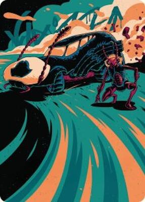 Carrion Cruiser Art Card card from Art Series: Aetherdrift