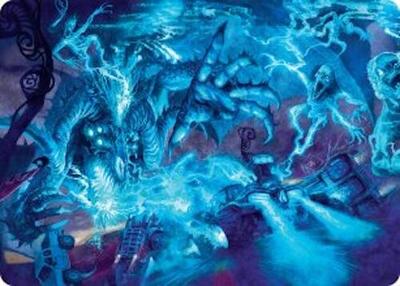 The Speed Demon Art Card card from Art Series: Aetherdrift