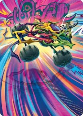 Thunderous Velocipede Art Card card from Art Series: Aetherdrift