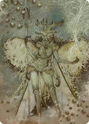 Aatchik, Emerald Radian Art Card (6/54) card from Art Series: Aetherdrift