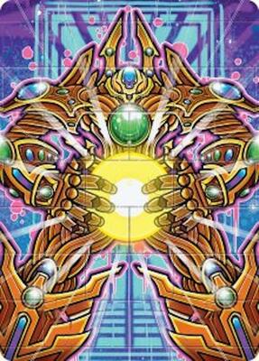 Brightglass Gearhulk Art Card card from Art Series: Aetherdrift