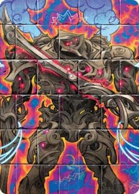 Coalstoke Gearhulk Art Card card from Art Series: Aetherdrift