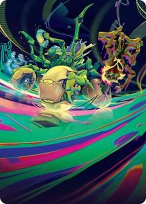 Thundering Broodwagon Art Card card from Art Series: Aetherdrift