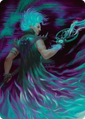 Winter, Cursed Rider Art Card card from Art Series: Aetherdrift