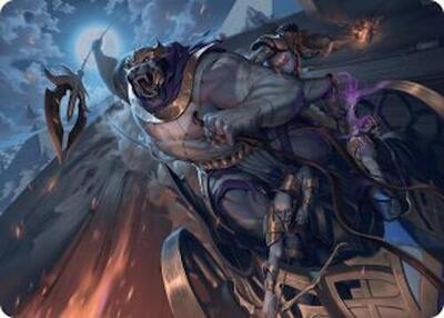 Zahur, Glory's Past Art Card card from Art Series: Aetherdrift