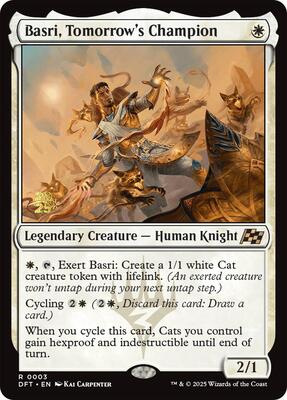 Basri, Tomorrow's Champion card from Prerelease Cards