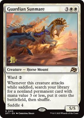 Guardian Sunmare card from Prerelease Cards