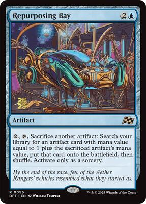 Repurposing Bay card from Prerelease Cards