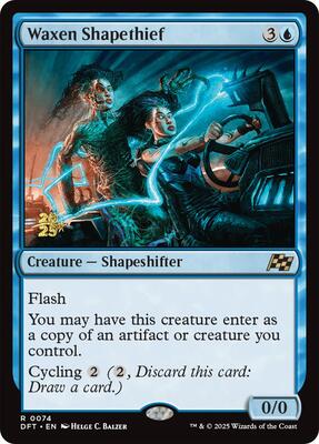 Waxen Shapethief card from Prerelease Cards