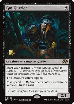 Gas Guzzler card from Prerelease Cards