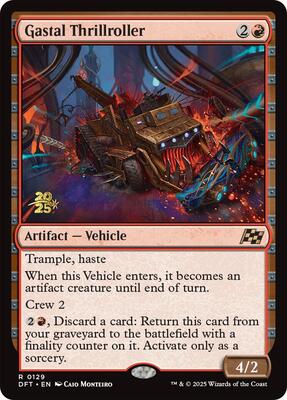 Gastal Thrillroller card from Prerelease Cards