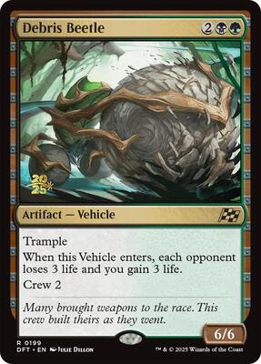 Debris Beetle card from Prerelease Cards