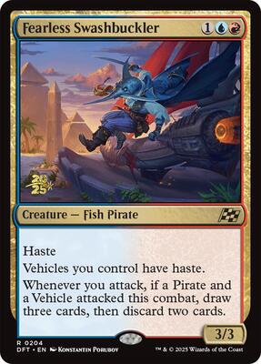 Fearless Swashbuckler card from Prerelease Cards