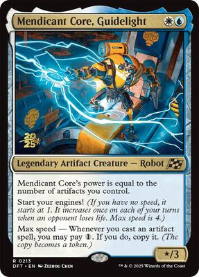 Mendicant Core, Guidelight card from Prerelease Cards