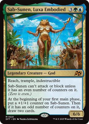 Sab-Sunen, Luxa Embodied card from Prerelease Cards