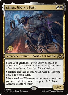 Zahur, Glory's Past card from Prerelease Cards