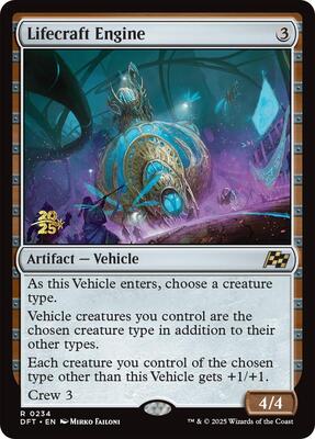 Lifecraft Engine card from Prerelease Cards