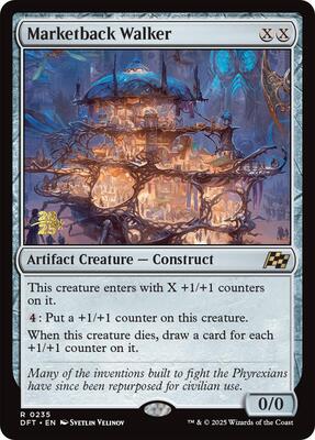 Marketback Walker card from Prerelease Cards
