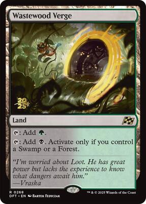 Wastewood Verge card from Prerelease Cards