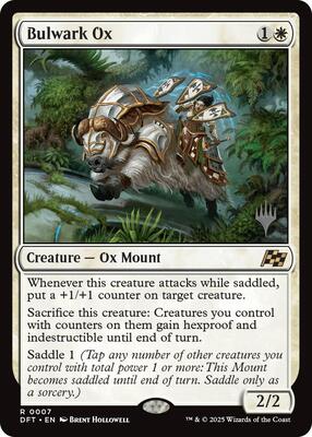 Bulwark Ox card from Promo Pack: Aetherdrift