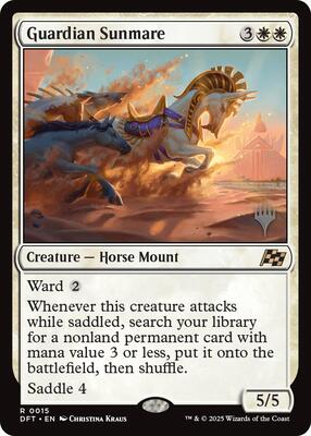 Guardian Sunmare card from Promo Pack: Aetherdrift