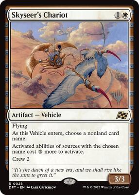 Skyseer's Chariot card from Promo Pack: Aetherdrift