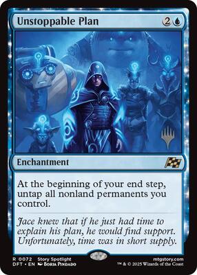 Unstoppable Plan card from Promo Pack: Aetherdrift