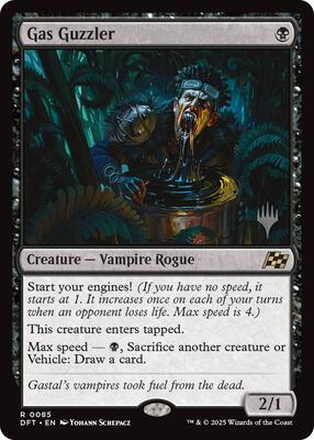 Gas Guzzler card from Promo Pack: Aetherdrift