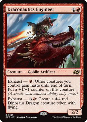 Draconautics Engineer card from Promo Pack: Aetherdrift