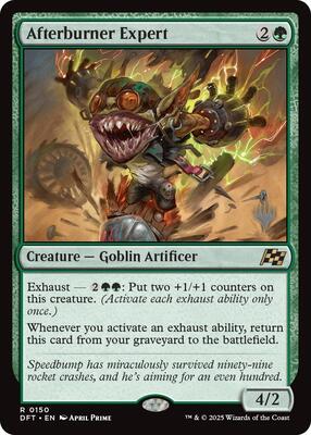 Afterburner Expert card from Promo Pack: Aetherdrift