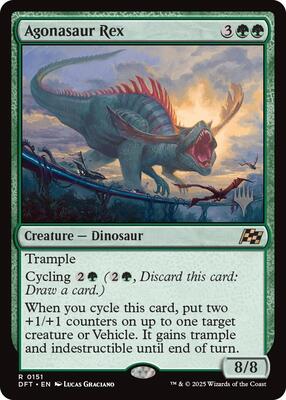 Agonasaur Rex card from Promo Pack: Aetherdrift