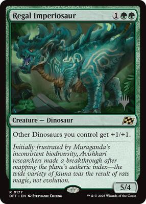 Regal Imperiosaur card from Promo Pack: Aetherdrift