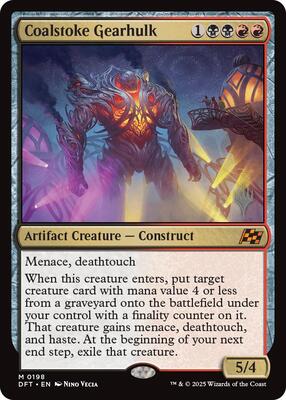 Coalstoke Gearhulk card from Promo Pack: Aetherdrift
