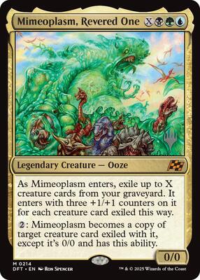 Mimeoplasm, Revered One card from Promo Pack: Aetherdrift