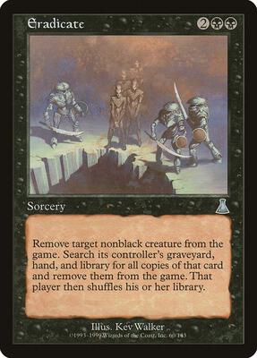 Eradicate card from Urza's Destiny