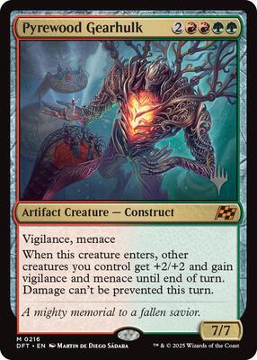 Pyrewood Gearhulk card from Promo Pack: Aetherdrift
