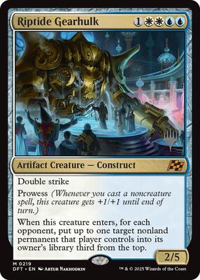 Riptide Gearhulk card from Promo Pack: Aetherdrift