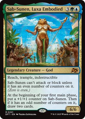 Sab-Sunen, Luxa Embodied card from Promo Pack: Aetherdrift