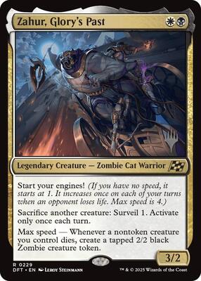 Zahur, Glory's Past card from Promo Pack: Aetherdrift